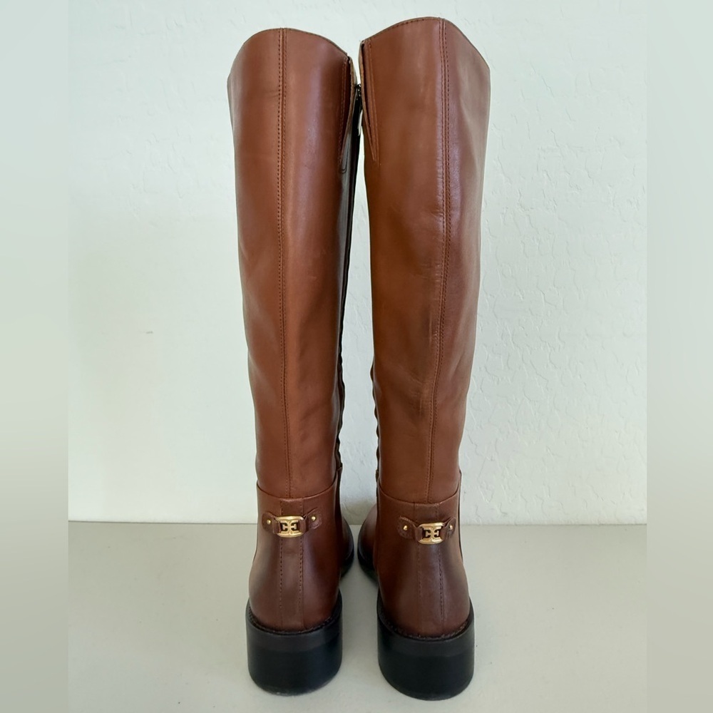 NEW Sam Edelman Women's Mable Spiced Pecan Riding Boots Women’s Size 7 - Picture 7 of 11